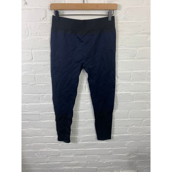 Fabletics Women's Mid-Rise Pull-On Workout Yoga Legging Solid Black Size Large - Picture 2 of 4